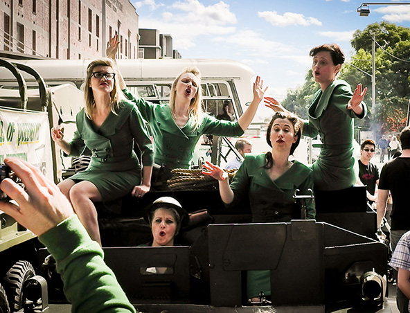 1920s Wartime Singing Group Brisbane - Singing Groups - Musicians